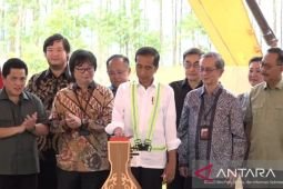 Jokowi resmikan "groundbreaking" pembangunan hotel-mal di IKN