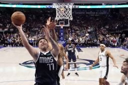 NBA: Doncic cetak 39 poin dan triple-double saat Mavs tekuk Spurs