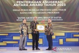 Kuatkan konektivitas jalur antardaerah, Dishub Jatim raih Anugerah ANTARA