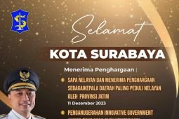 Sepekan Pemkot Surabaya raih empat penghargaan tingkat Jatim dan Nasional