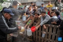 Sebanyak 500.000 warga di Gaza berisiko kelaparan