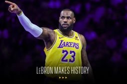 NBA: LeBron ukir sejarah baru di NBA All-Star Weekend 2024