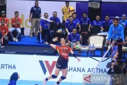 Proliga: Jakarta Pertamina Enduro tundukkan juara bertahan Bandung BJB, 3-1