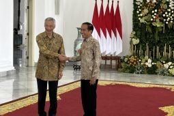 Jokowi sambut kunjungan PM Singapura di Istana Bogor