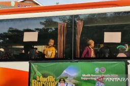 Ribuan orang ikuti mudik gratis Pemprov Jatim