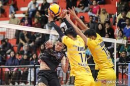 Proliga 2024: Bank SumselBabel bekuk STIN BIN pada laga perdana final four