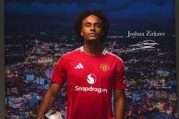 Liga Inggris: MU resmi umumkan transfer Joshua Zirkzee dari Bologna