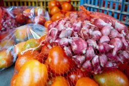 Harga bawang merah naik tipis menjadi Rp26.120 per kg