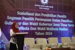 KPU Madiun tingkatkan partisipasi pemilih perempuan lewat sosialisasi Pilkada 2024