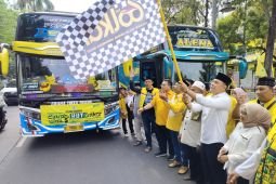 Eri Cahyadi hadiri pemberangkatan ziarah Wali Lima dalam rangka HUT ke - 60 Golkar