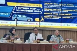 Pemprov Jatim berlakukan pembebasan pajak selama dua bulan