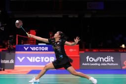 Denmark Open: Gregoria kalahkan wakil tuan rumah dan melaju ke 16 besar