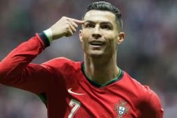 Ronaldo cetak dua gol ke gawang Polandia pada UEFA Nations Leagu
