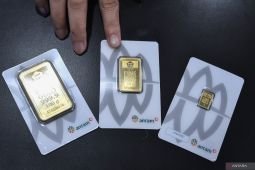 Awal pekan, emas Antam turun Rp5.000 ke angka Rp1,503 juta per gram