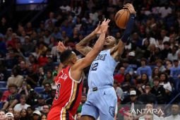 Grizzlies menang tipis atas Timberwolves