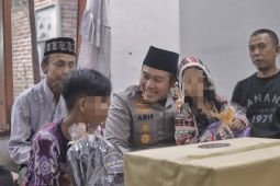 Polres Blitar dampingi keluarga korban mutilasi