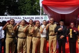 Pemkot Madiun raih penghargaan K3 tingkat Jawa Timur