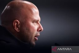 Slot gembira usai antar Liverpool ke final untuk pertama kalinya