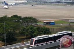 Alami gangguan, layanan skytrain Bandara Soetta berhenti operasi sementara waktu