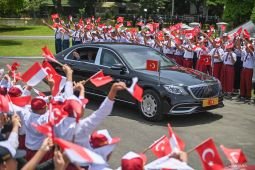 Presiden Erdogan terharu pada sambutan hangat warga Indonesia