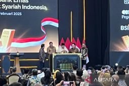 Prabowo bangga Indonesia miliki Bank Emas pertama kali dalam sejarah