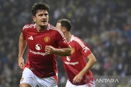 Liga Europa - Gol Maguire penentu lolosnya MU ke semifinal