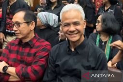 Ganjar hadiri sidang Hasto Kristiyanto untuk beri dukungan
