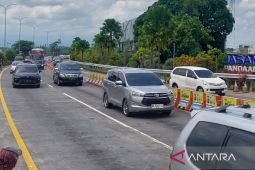 Polres Malang: Volume kendaraan lintasi Exit Tol Singosari meningkat