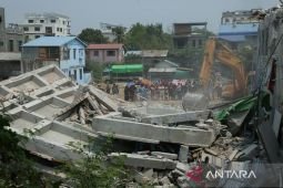 Korban meninggal gempa Myanmar tambah jadi 2.719 orang