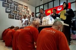 Polres Ponorogo tahan tujuh pengedar narkotika