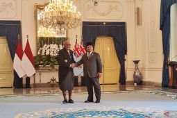 President Prabowo receives Fiji's PM's visit at Merdeka Palace
