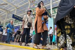 Sebanyak 18.250 penumpang KA tiba di Stasiun Pasar Senen