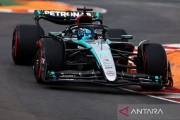Pembalap Mercedes, Russell "pede" Mercedes berbuat banyak di GP Jepang