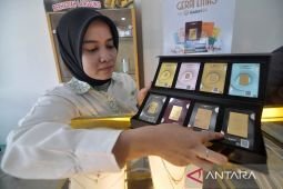 Hari ini, Harga Emas Pegadaian ada yang tembus ke Rp2,024 juta/gram