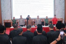 Polres Blitar koordinasi pengamanan kegiatan Suran Agung