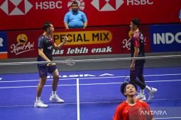 Ganda putra Fajar/Rian gagal wujudkan "All Indonesian Final"
