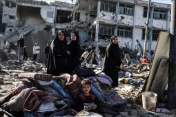 Korban tewas di Gaza hampir 54.800 jiwa saat Muslim rayakan Idul Adha