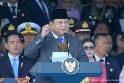 HUT Bhayangkara, Prabowo: Polri jangan mau dirusak siapapun