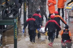 Hujan lebat dan tanah longsor di Korsel akibatkan 18 orang tewas dan 9 hilang