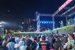 NDX AKA hibur ribuan warga Jatim di Pesta Rakyat HUT RI