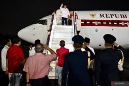 Presiden Prabowo kembali ke Tanah Air usai hadiri Parade Nasional Singapura