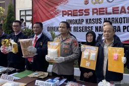 Polda Jabar sita 9 kilo sabu dari jaringan golden triangle