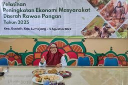 Pelatihan olahan makanan labu siam di daerah rawan pangan Lumajang