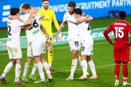 Menang 3-2, Swansea City bungkam Nottingham Forest dari Piala Liga
