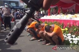 Polrestabes Surabaya gagalkan peredaran 84,7 kilogram sabu-sabu