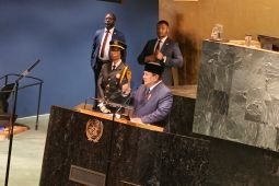 Prabowo calls for human unity at UN General Assembly