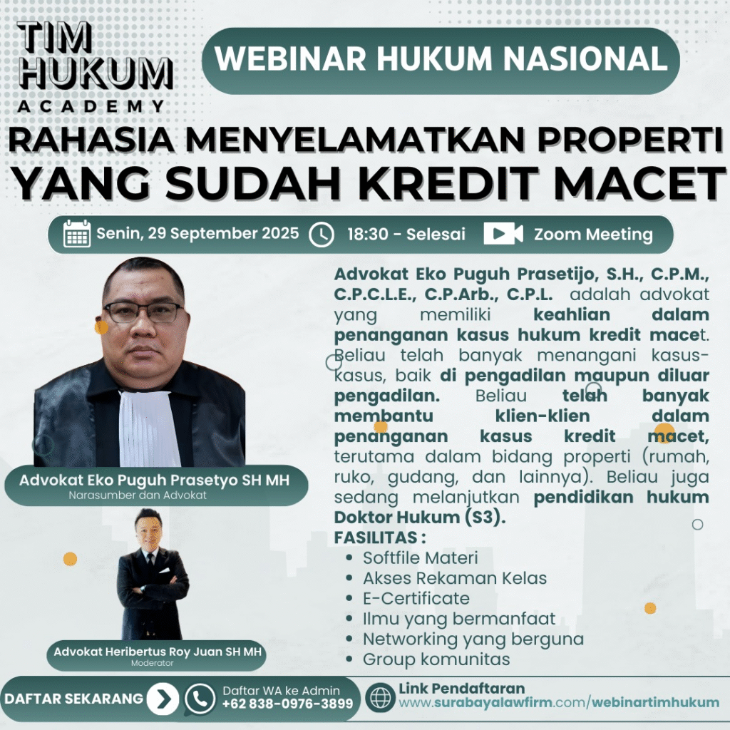 webinar hukum