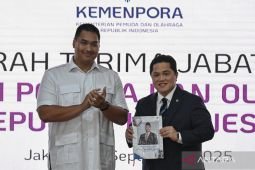 Dito Ariotedjo merasa lega digantikan Erick Thohir