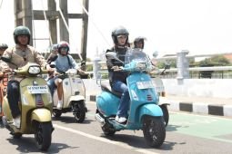 Pemkot Kediri kenalkan potensi wisata saat "Urban Touring Scooter"