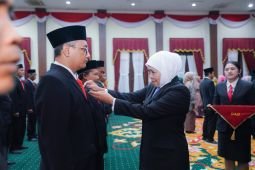 Khofifah tegaskan integritas fondasi "Jatim Tangguh Terus Bertumbuh"